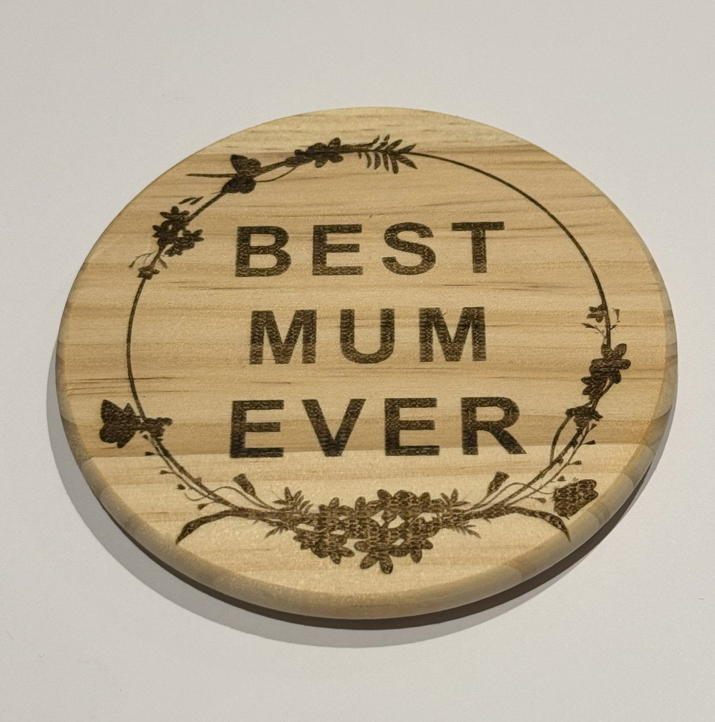 Laser Engraved Coaster